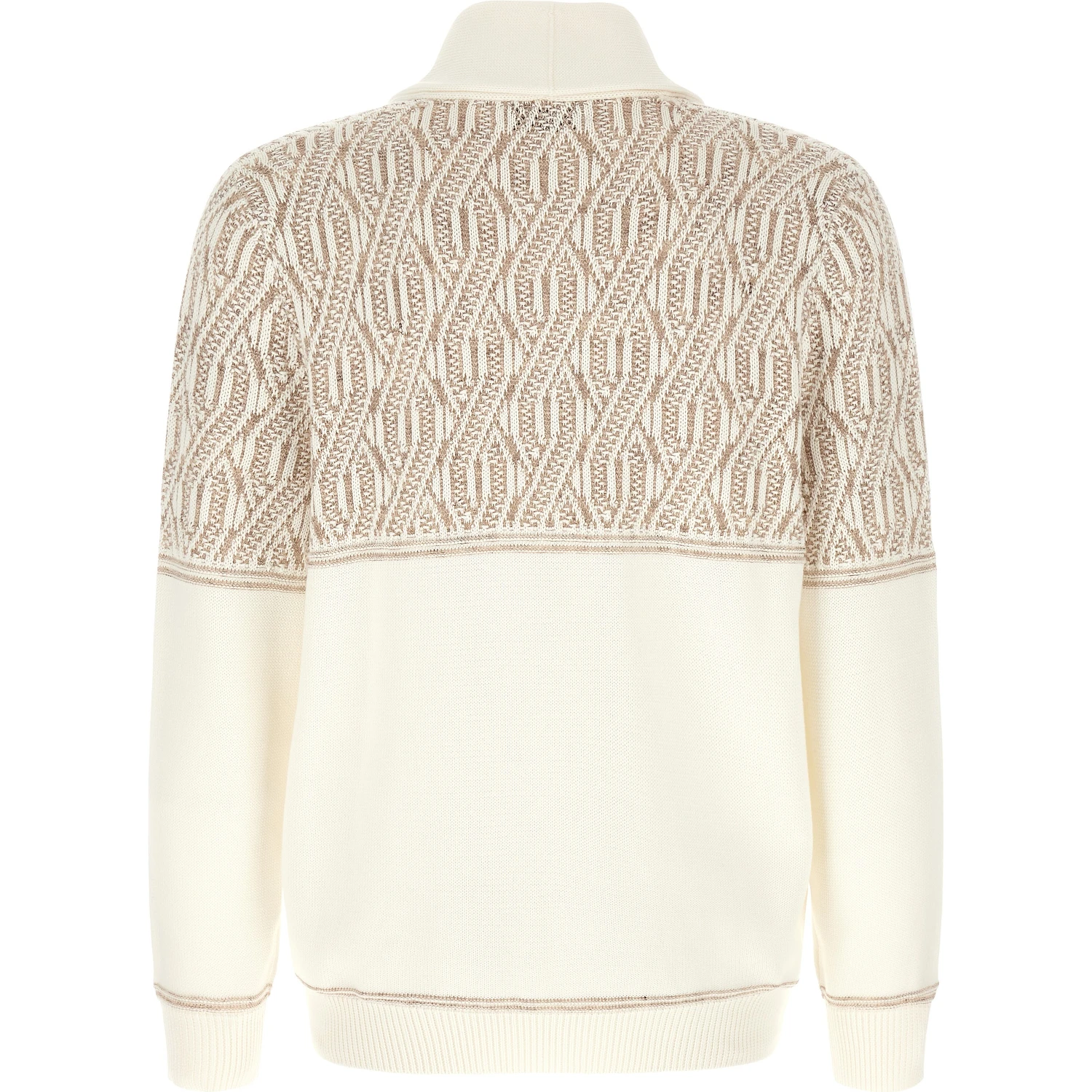 Beige Cotton Cardigan