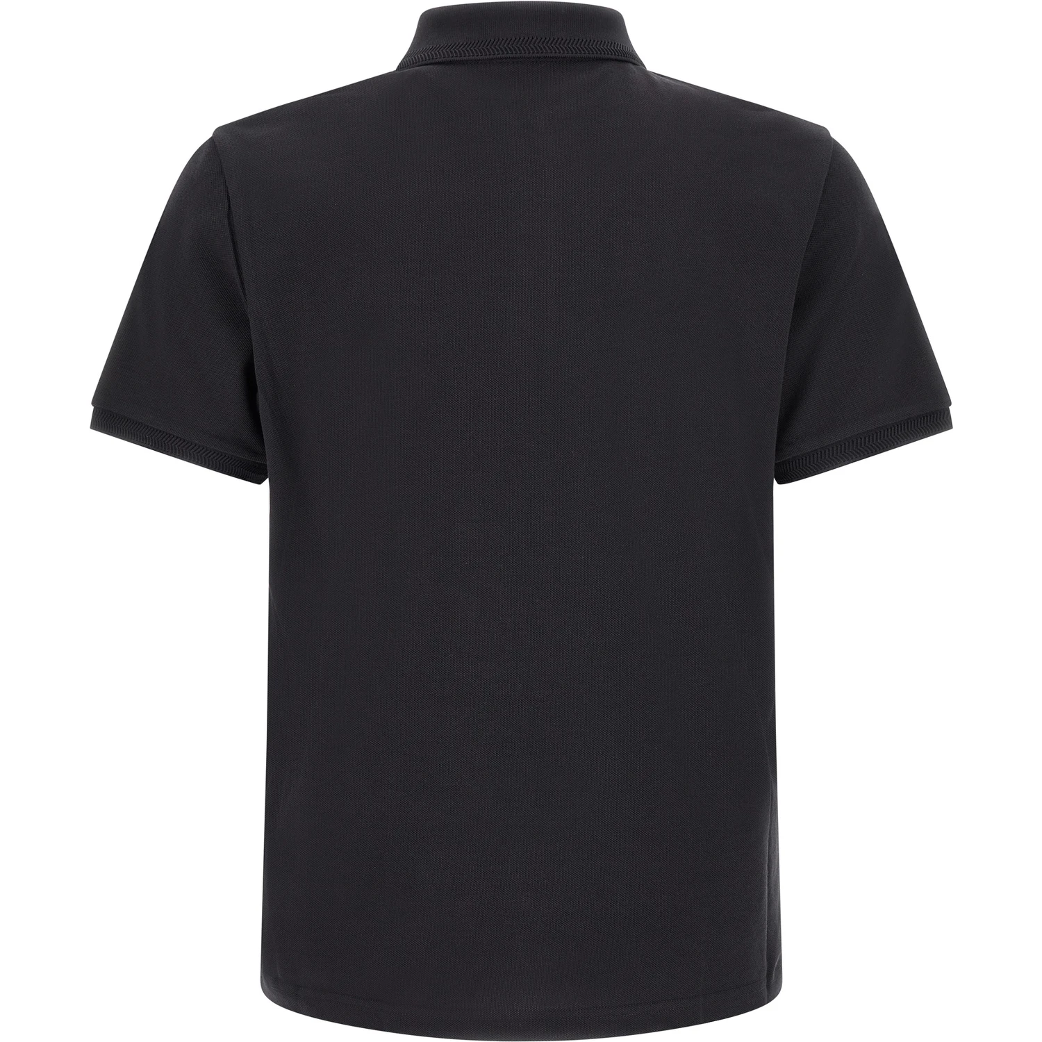 Blue Cotton Polo Shirt
