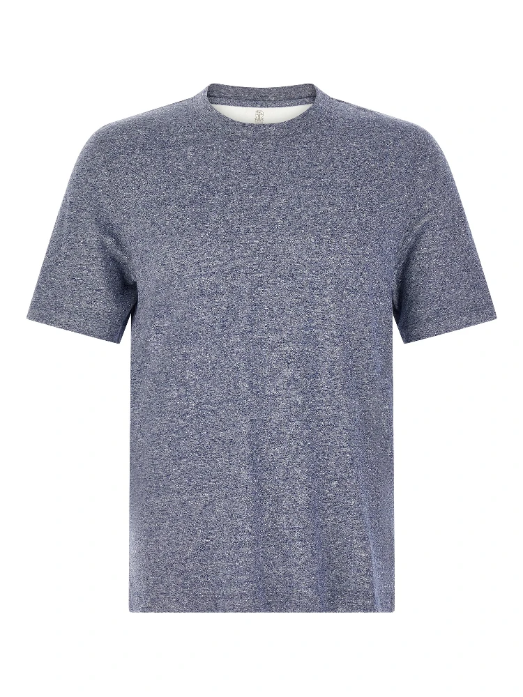 Blue Linen T-Shirt