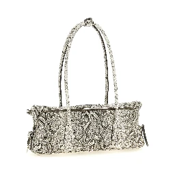 White Goatskin Shoulder Bag