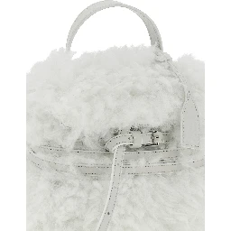 White Leather Handbag