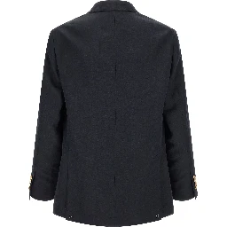 Blue Silk Blazer