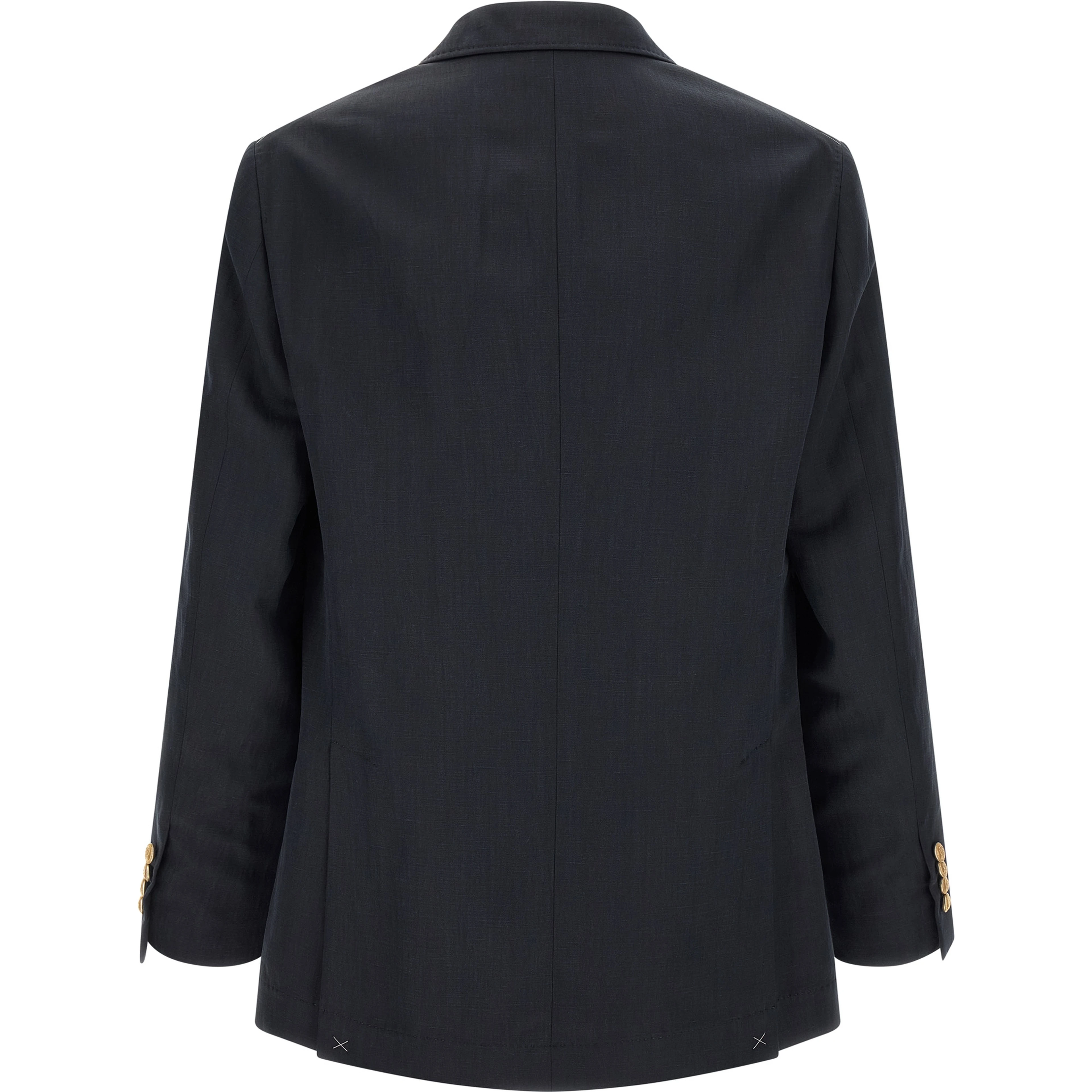 Blue Silk Blazer