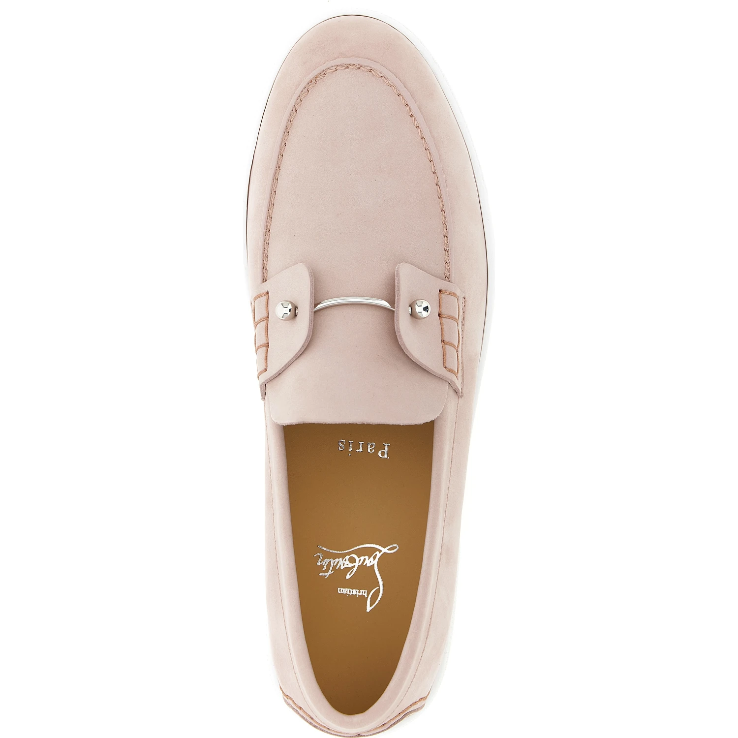 Multicolor Calfskin Slip-On Loafers
