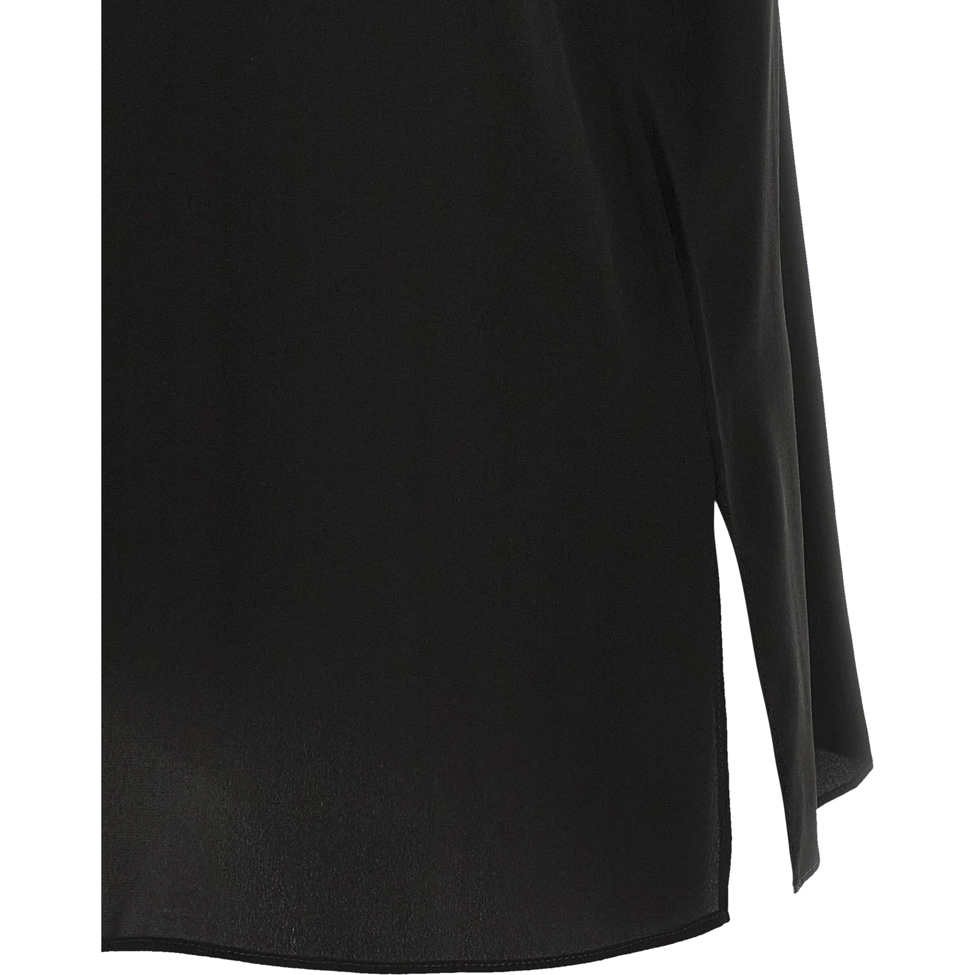 Black Silk Shirt
