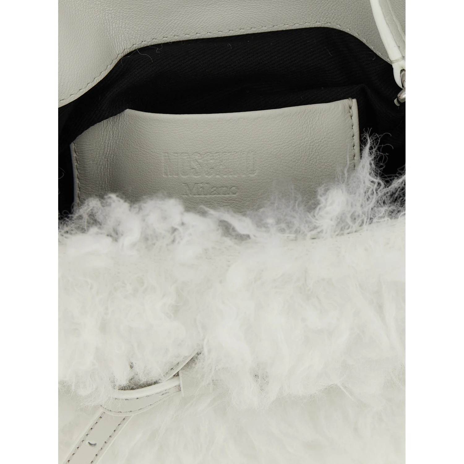 White Leather Handbag