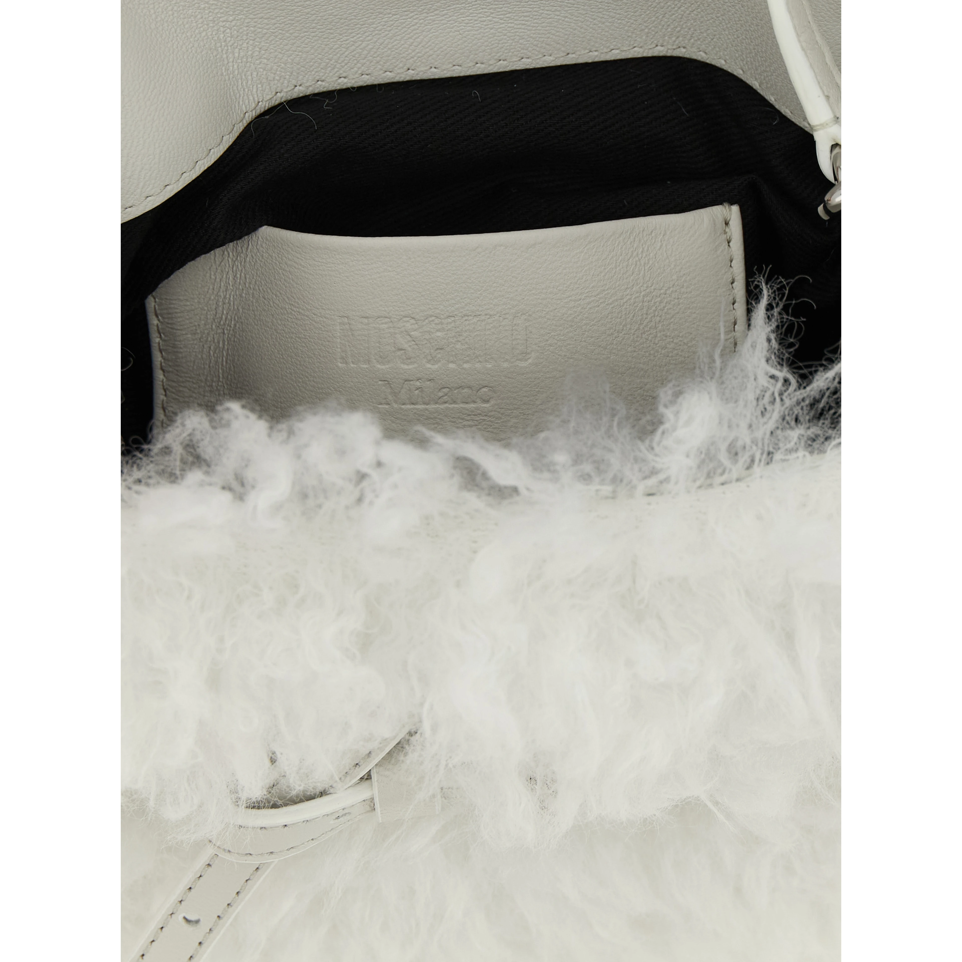White Leather Handbag