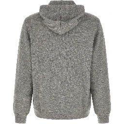 Gray Cashmere Sweatshirt
