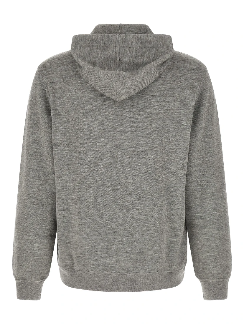 Gray Cashmere Sweatshirt