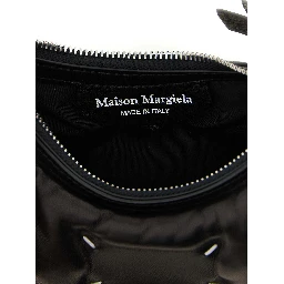 Black Lamb Leather Crossbody Bag