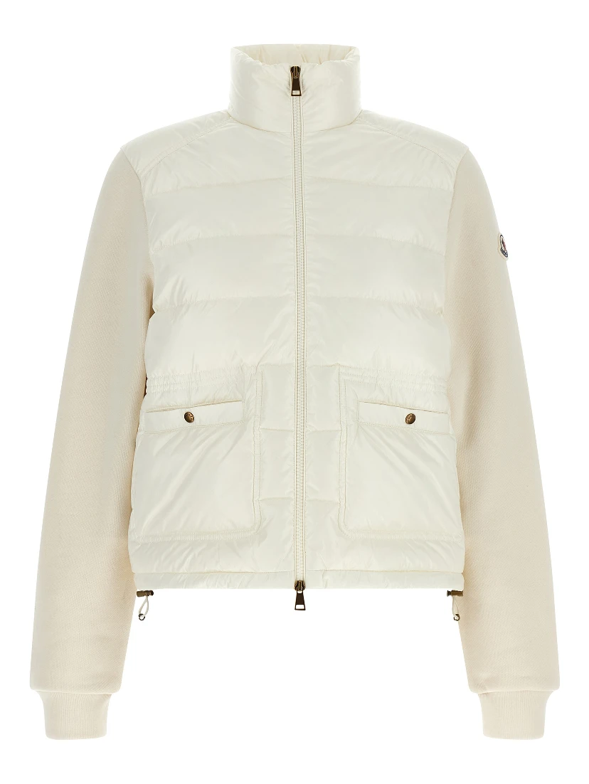 White Polyamide Cardigan