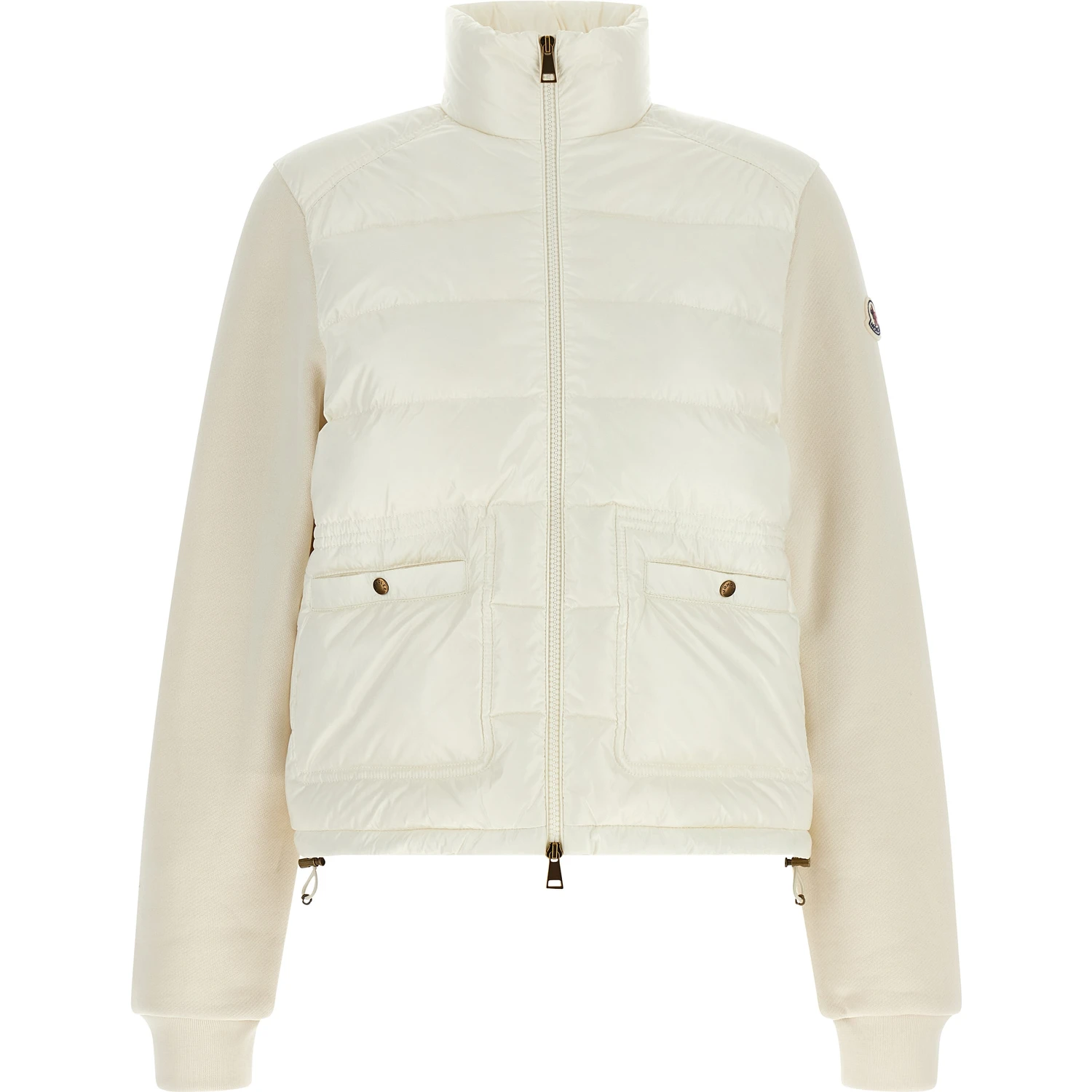 White Polyamide Cardigan
