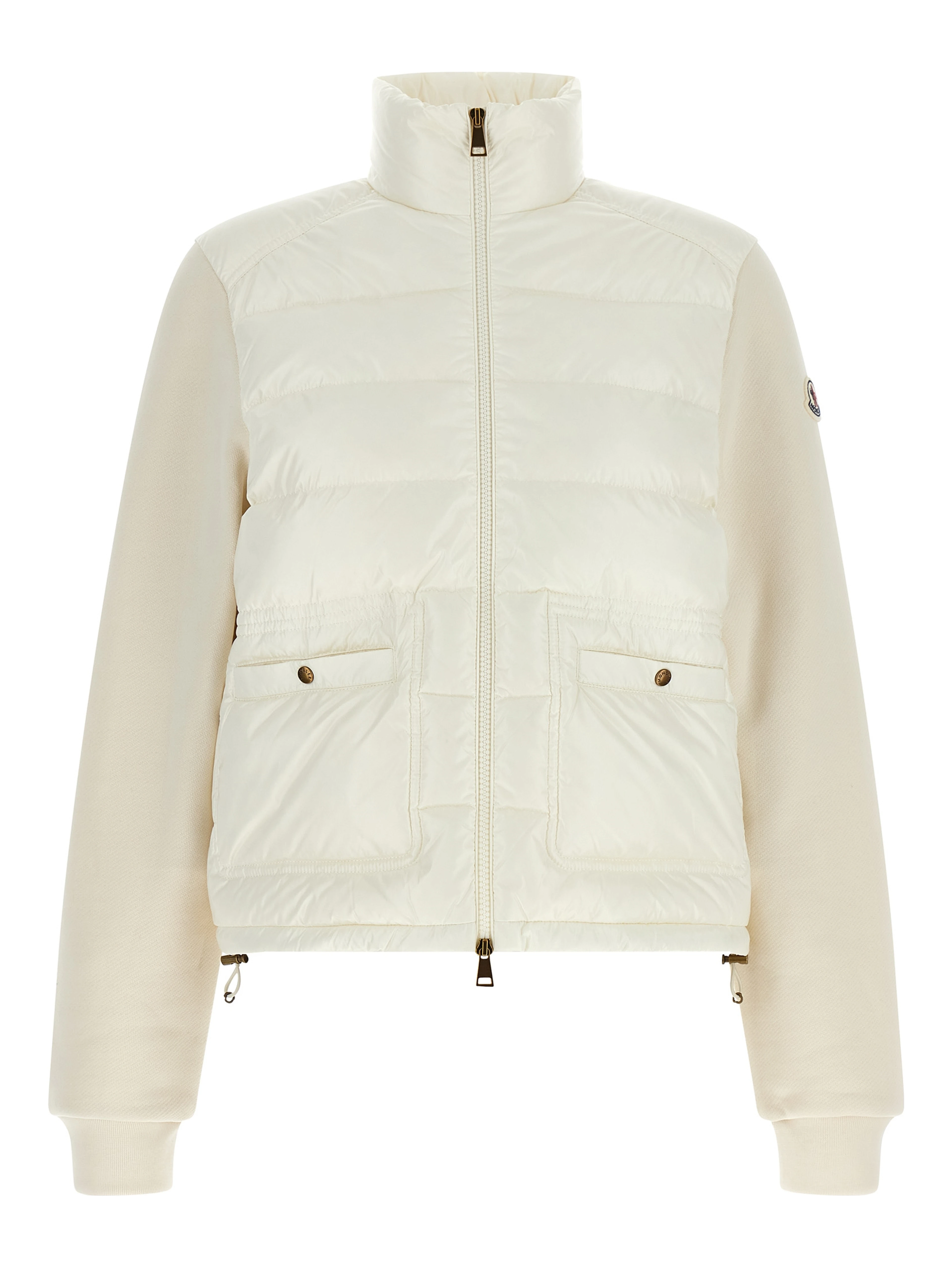 White Polyamide Cardigan