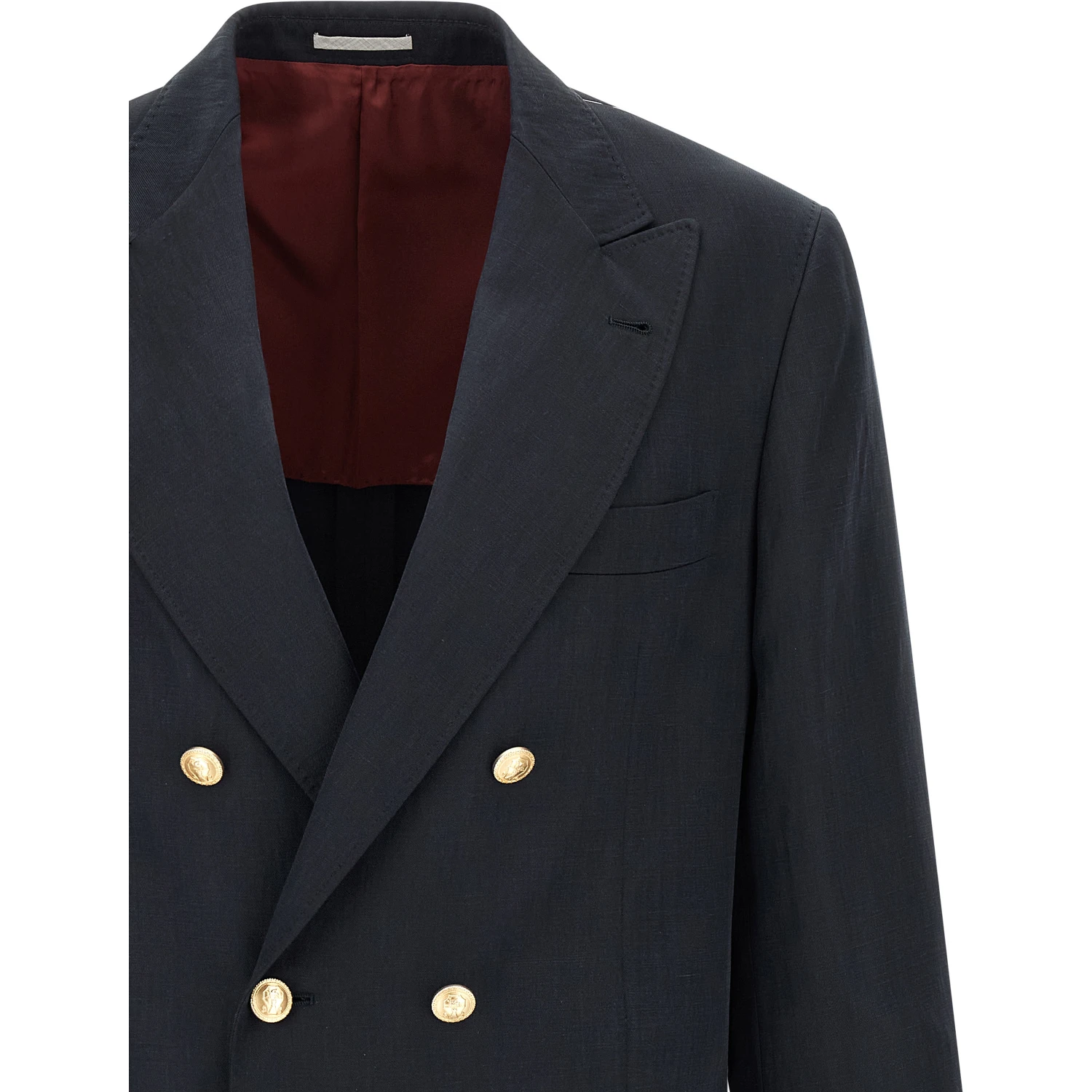Blue Silk Blazer