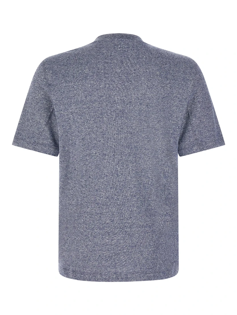 Blue Linen T-Shirt