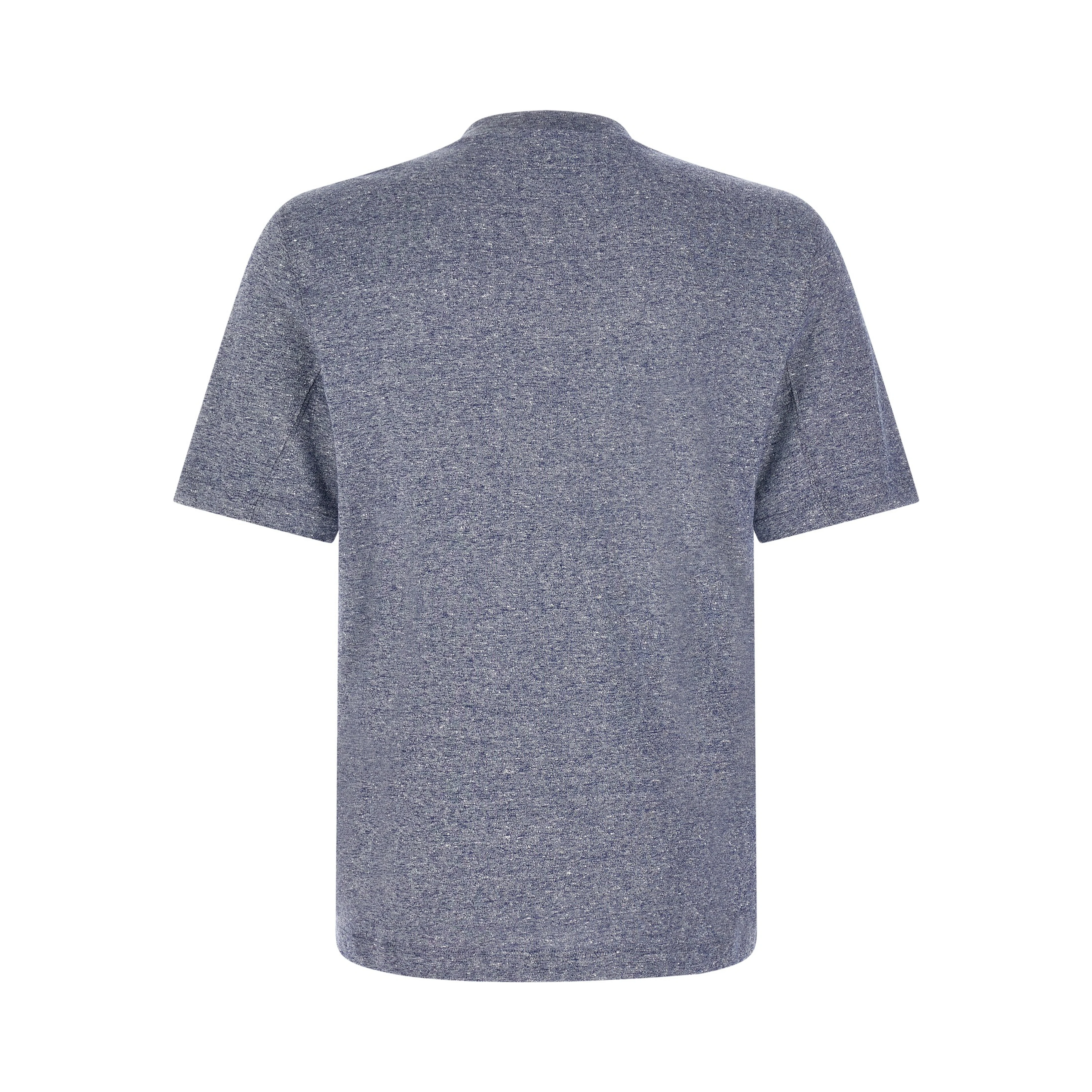 Blue Linen T-Shirt