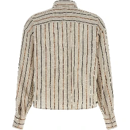 Beige Linen Blouse