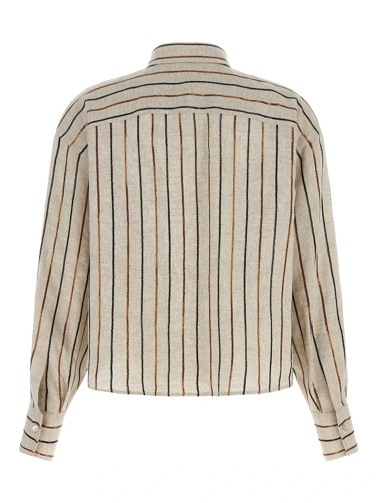 Beige Linen Blouse alternative