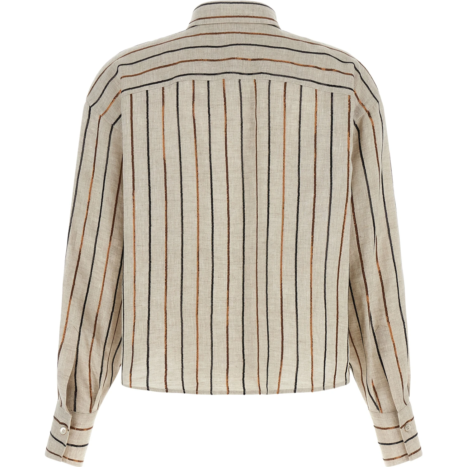 Beige Linen Blouse