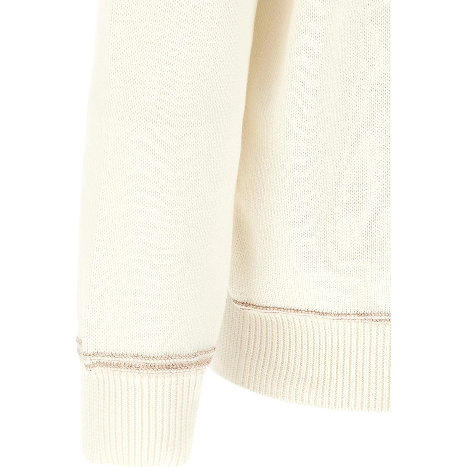 Beige Cotton Cardigan