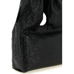 Black Lamb Leather Shoulder Bag