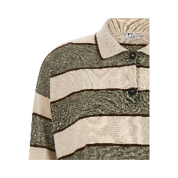 Multicolor Virgin Wool Polo Shirt