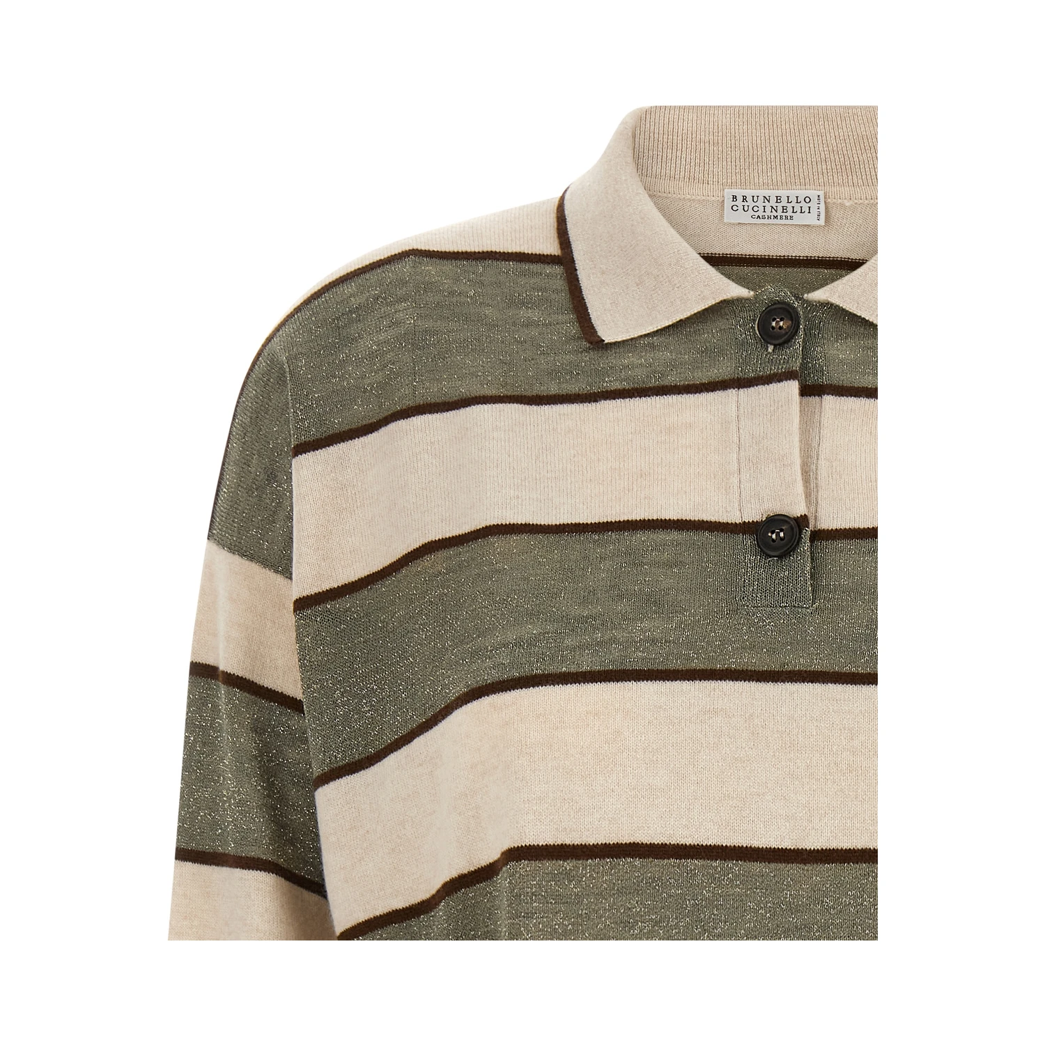 Multicolor Virgin Wool Polo Shirt