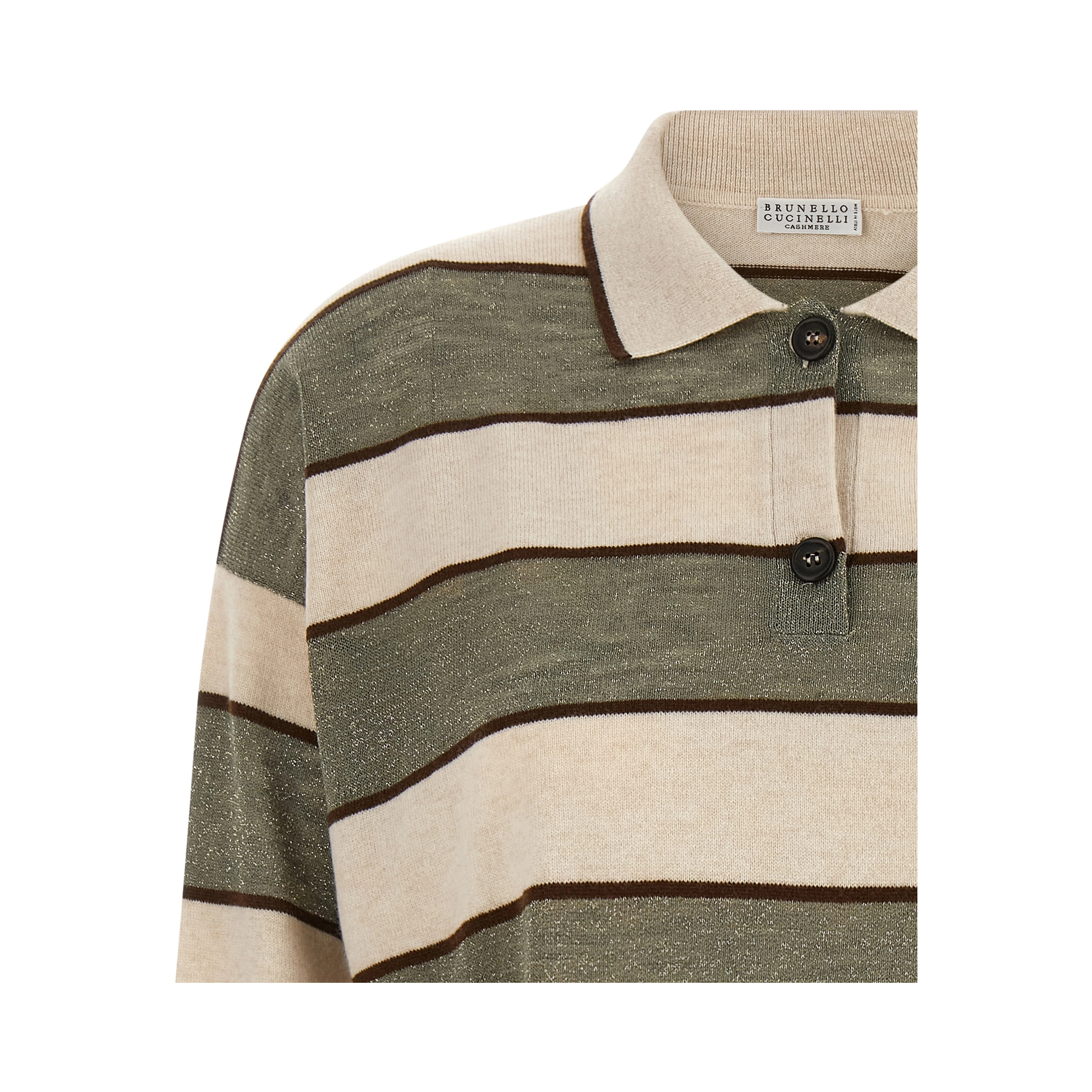 Multicolor Virgin Wool Polo Shirt