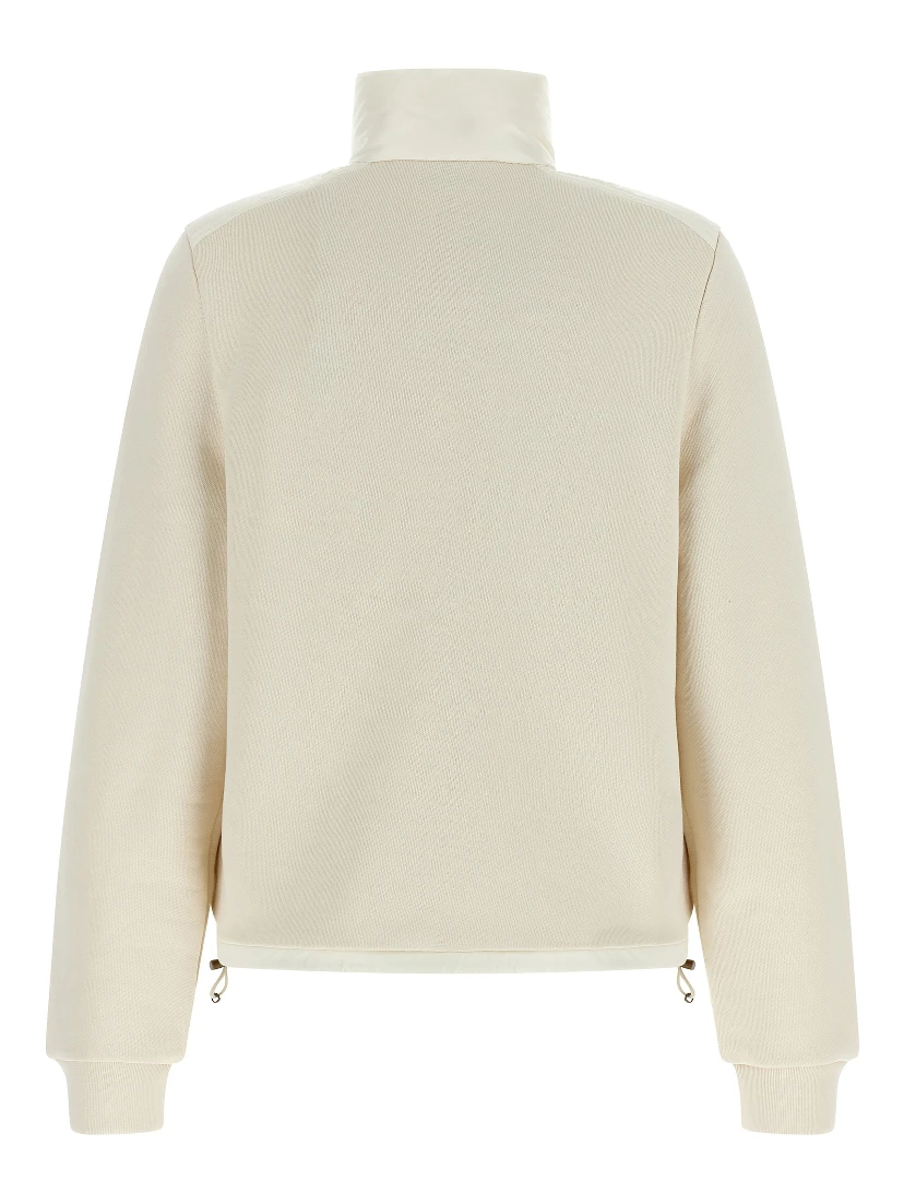 White Polyamide Cardigan
