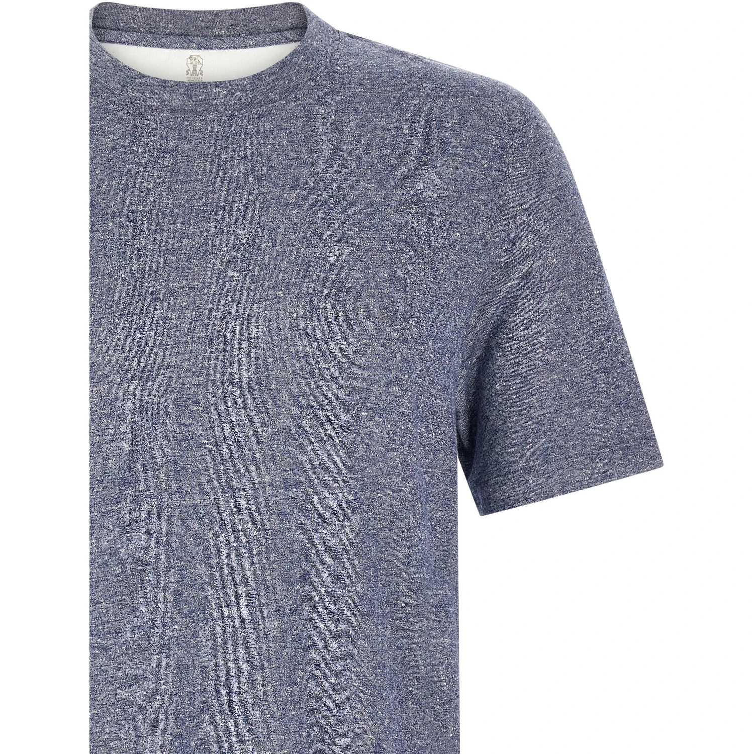 Blue Linen T-Shirt