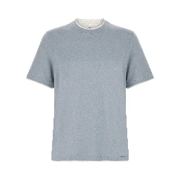 Blue Cotton T-Shirt