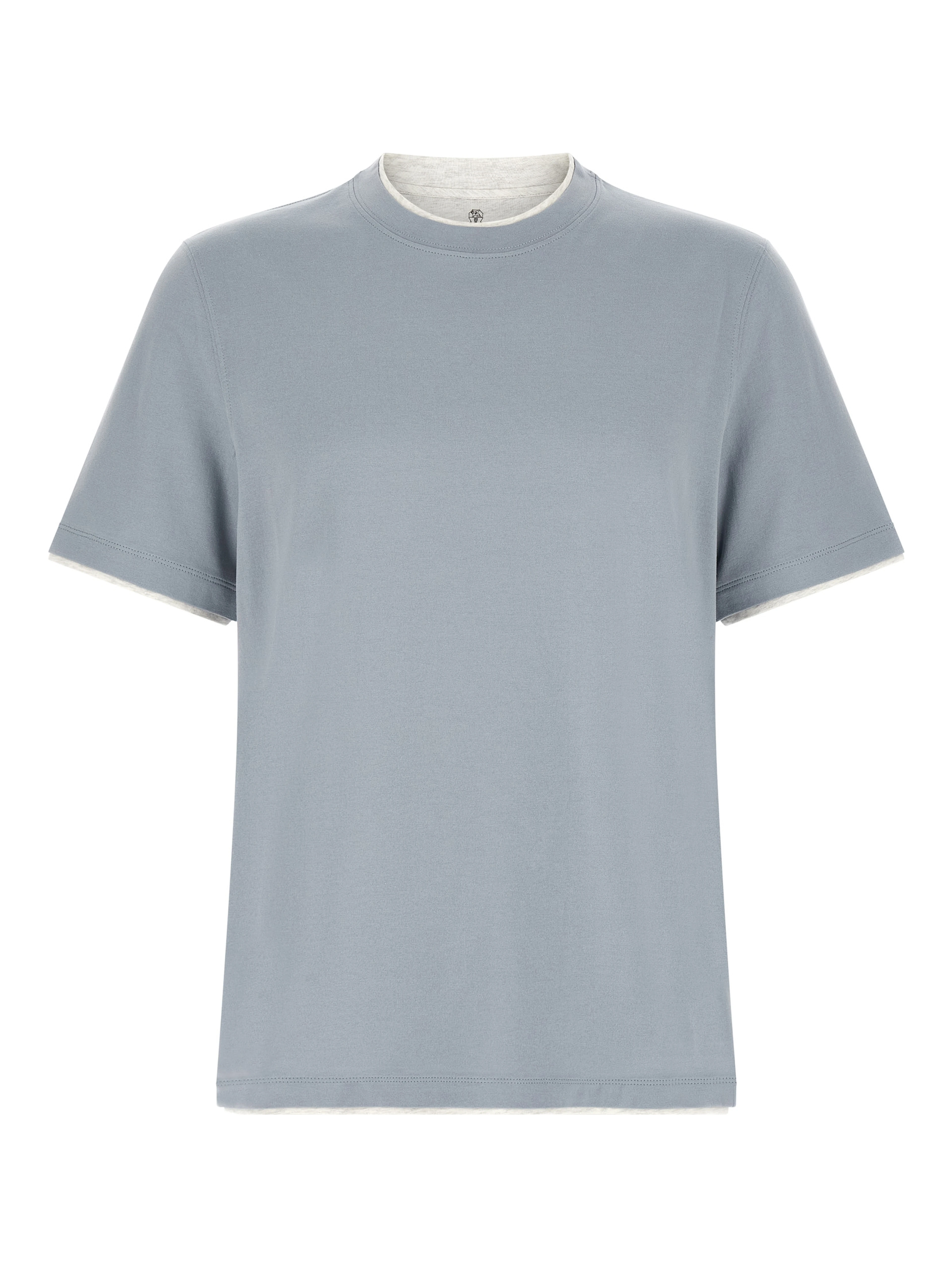 Blue Cotton T-Shirt