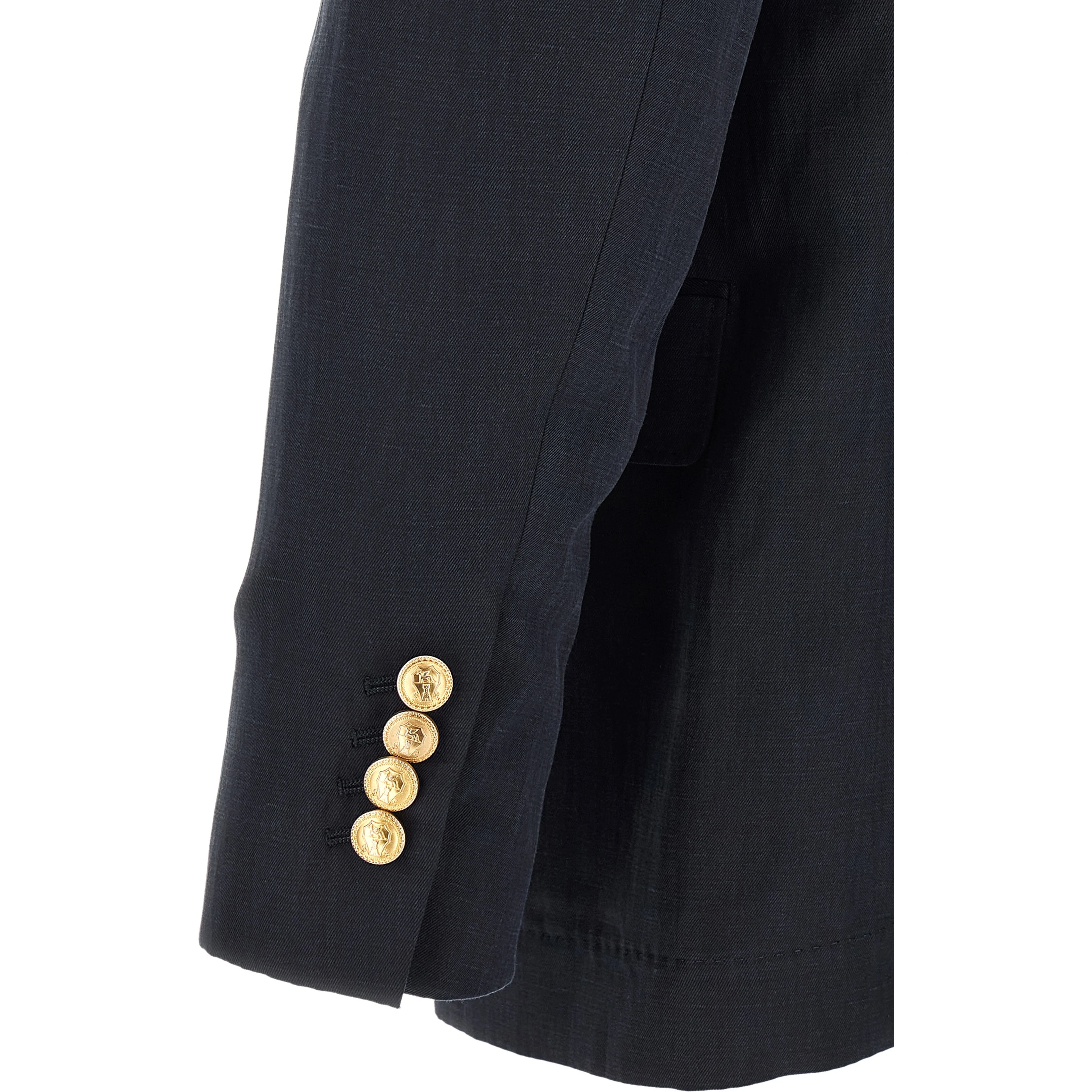Blue Silk Blazer