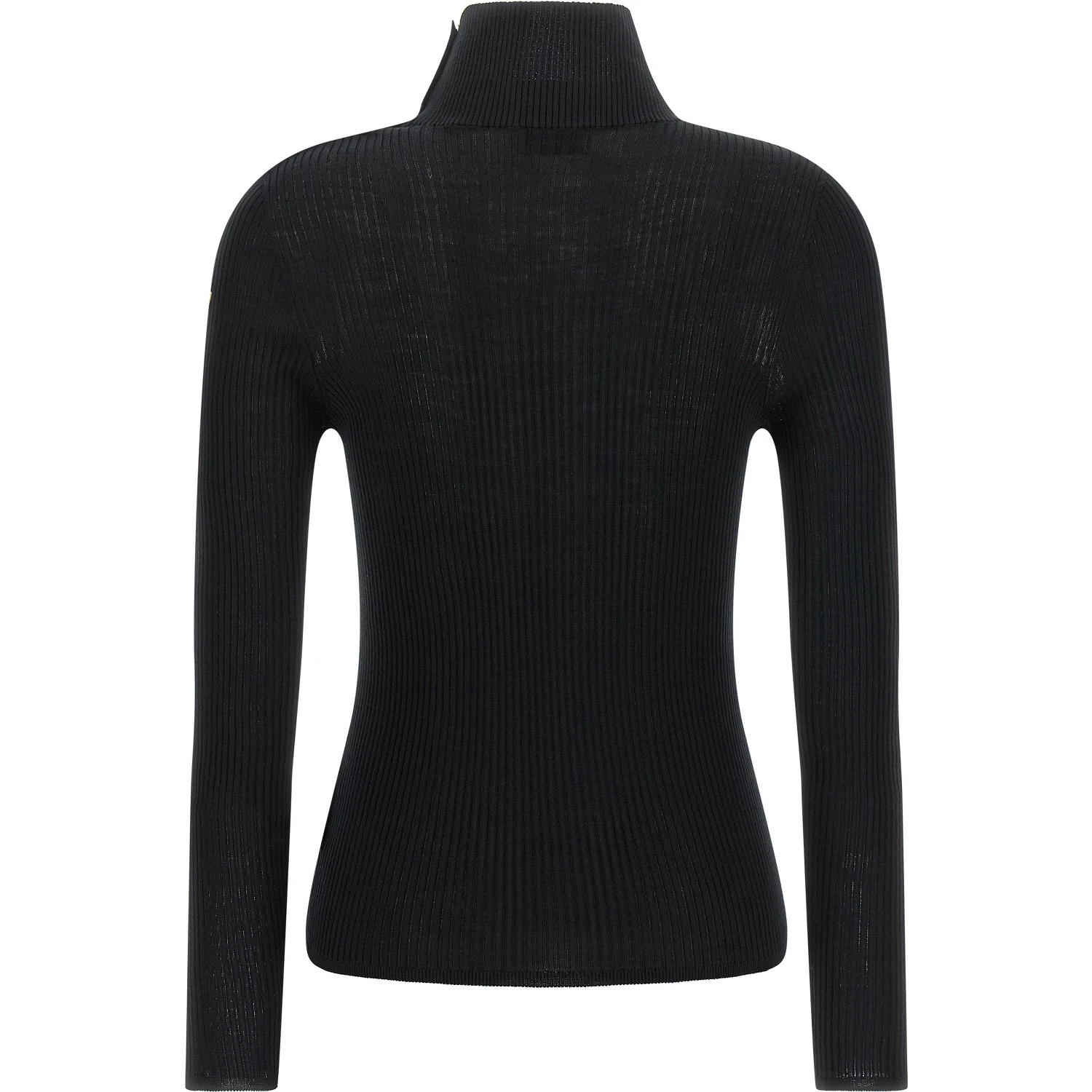 Black Virgin Wool Cardigan