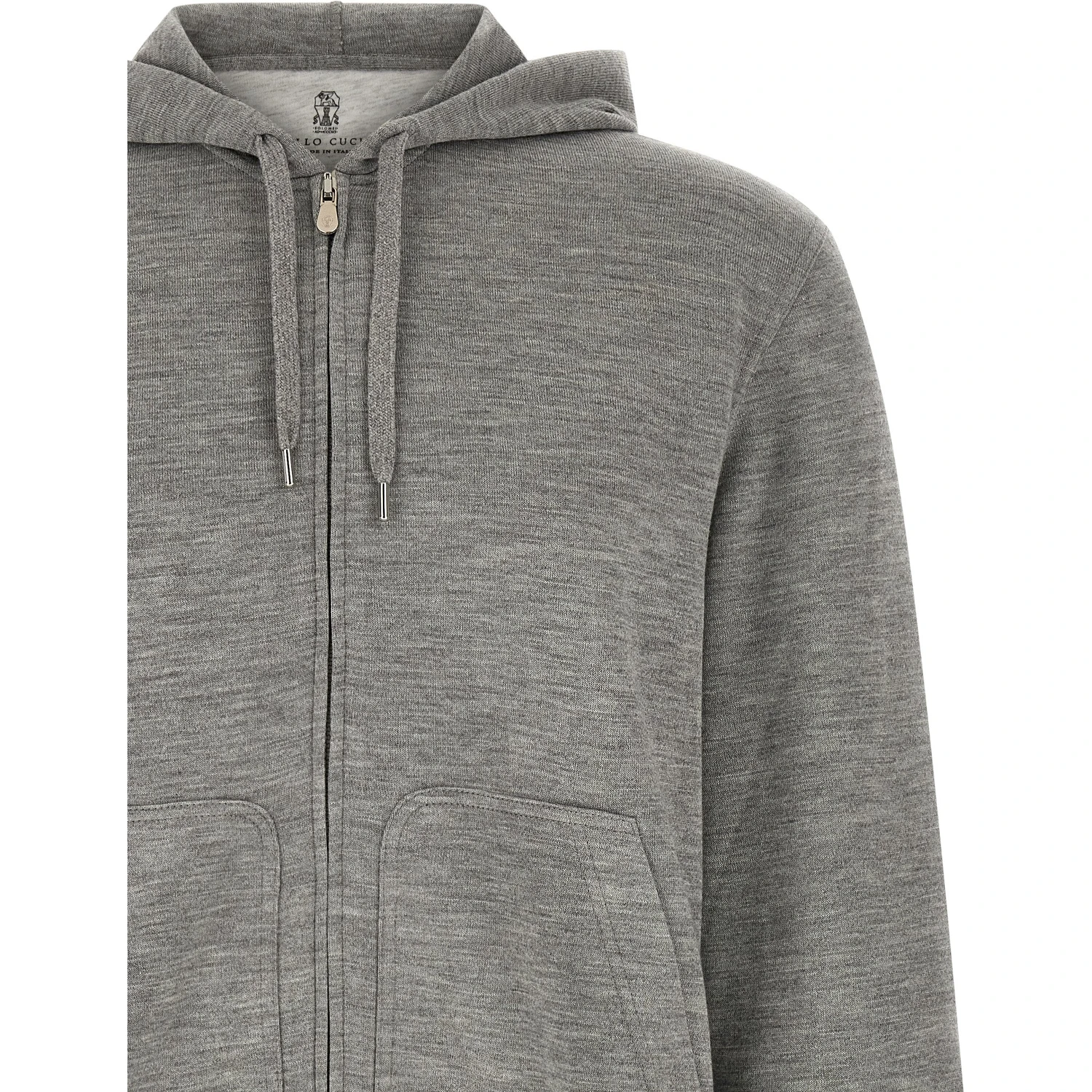 Gray Cashmere Sweatshirt