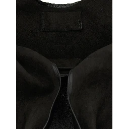 Black Lamb Leather Shoulder Bag