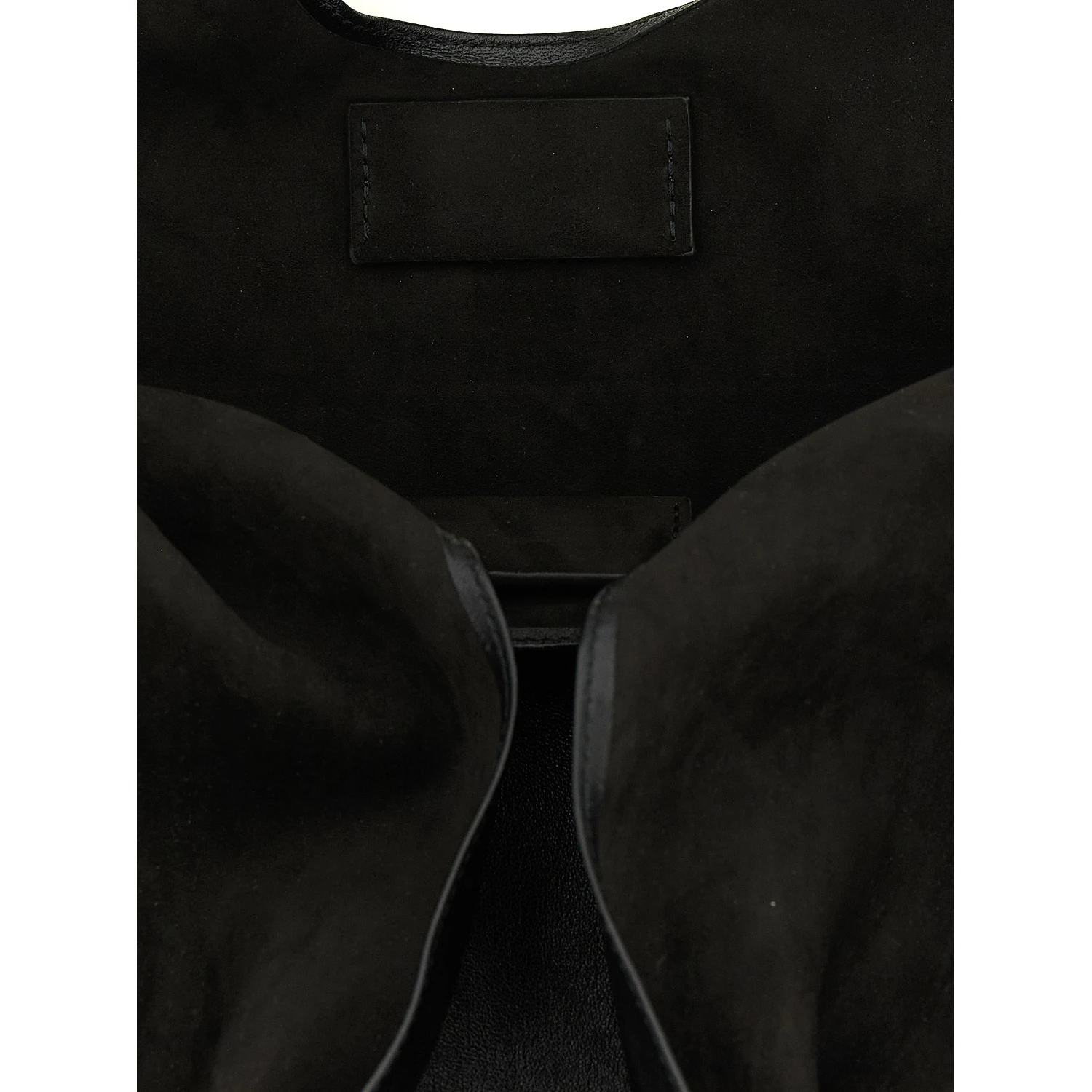 Black Lamb Leather Shoulder Bag