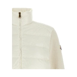 White Polyamide Cardigan
