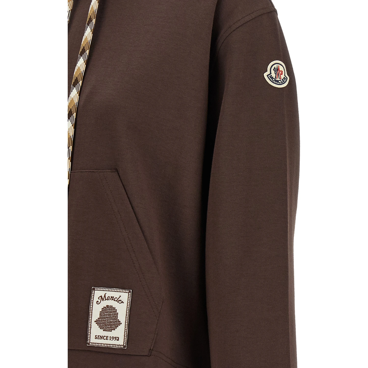 Brown Cotton Sweatshirt