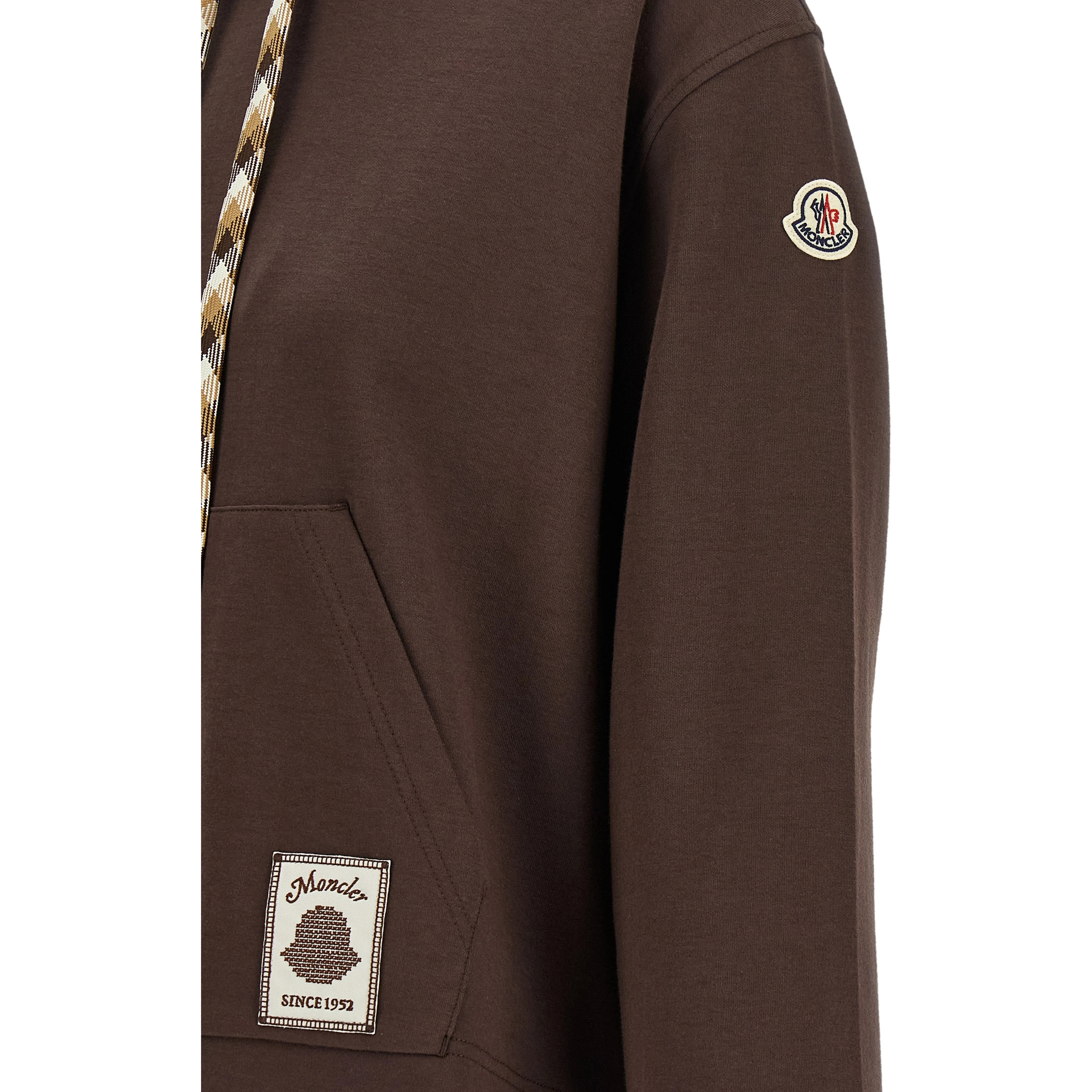 Brown Cotton Sweatshirt