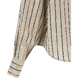 Beige Linen Blouse