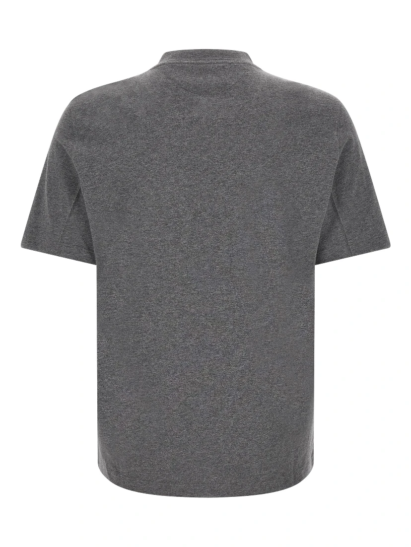 Gray Cotton T-Shirt
