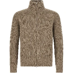 Beige Wool Full-Length Jacket