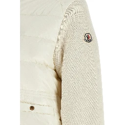 White Polyamide Cardigan