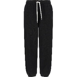 Black Cotton Joggers (Workout Pants)
