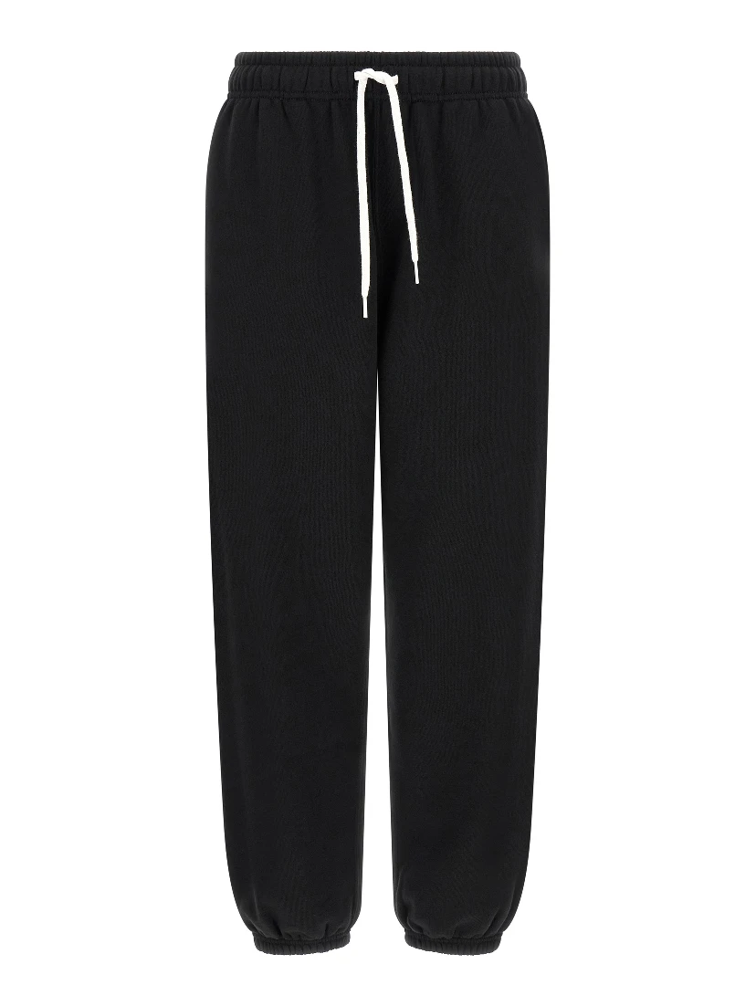 Black Cotton Joggers (Workout Pants)