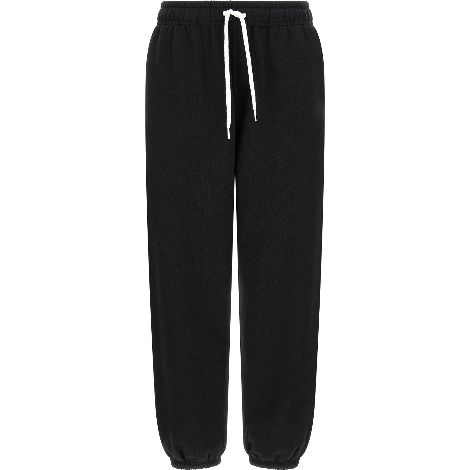 Black Cotton Joggers (Workout Pants)