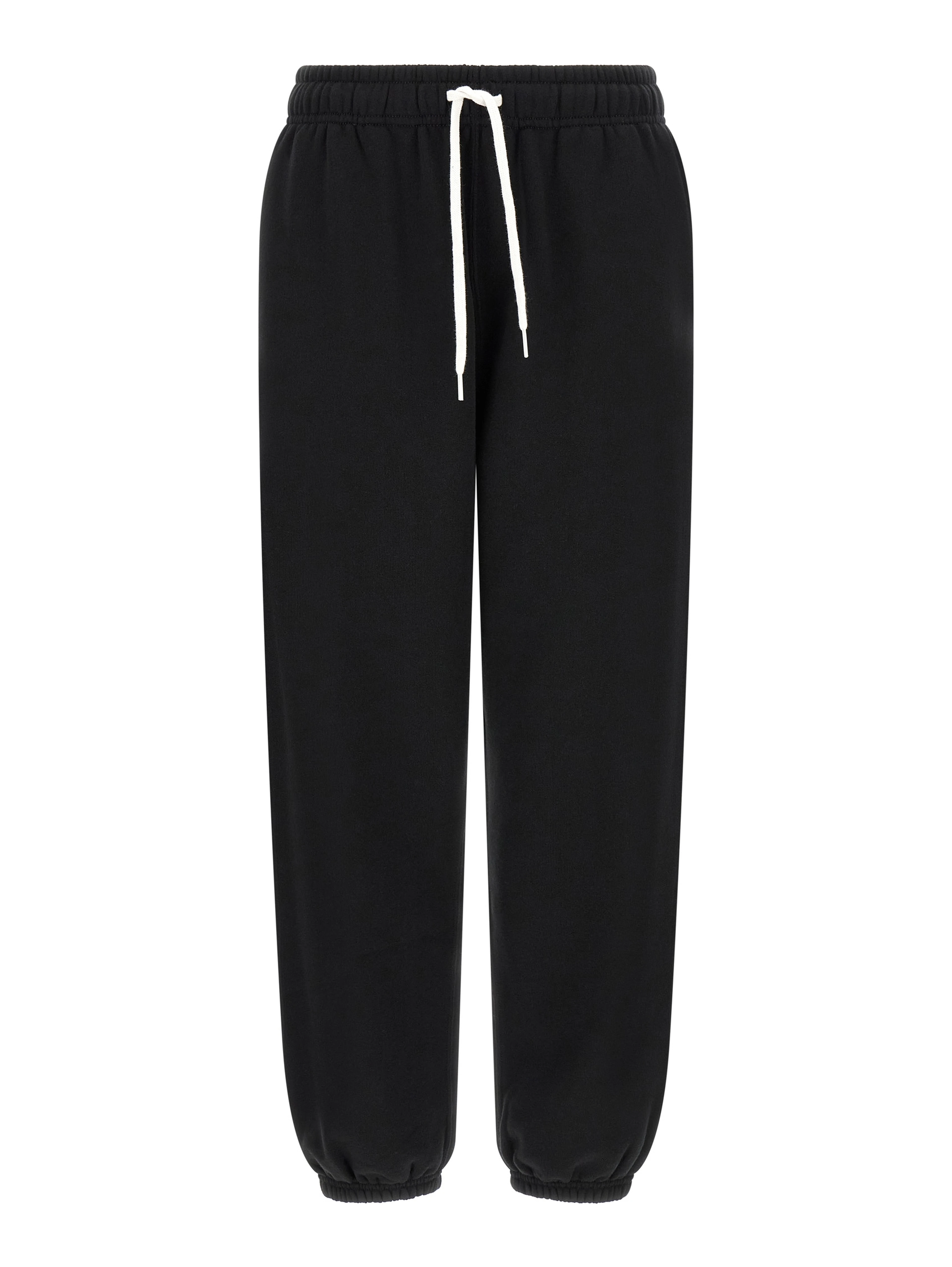 Black Cotton Joggers (Workout Pants)