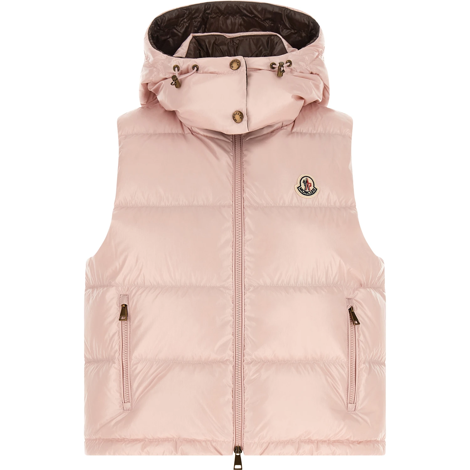 Multicolor Polyamide Sleeveless Jacket