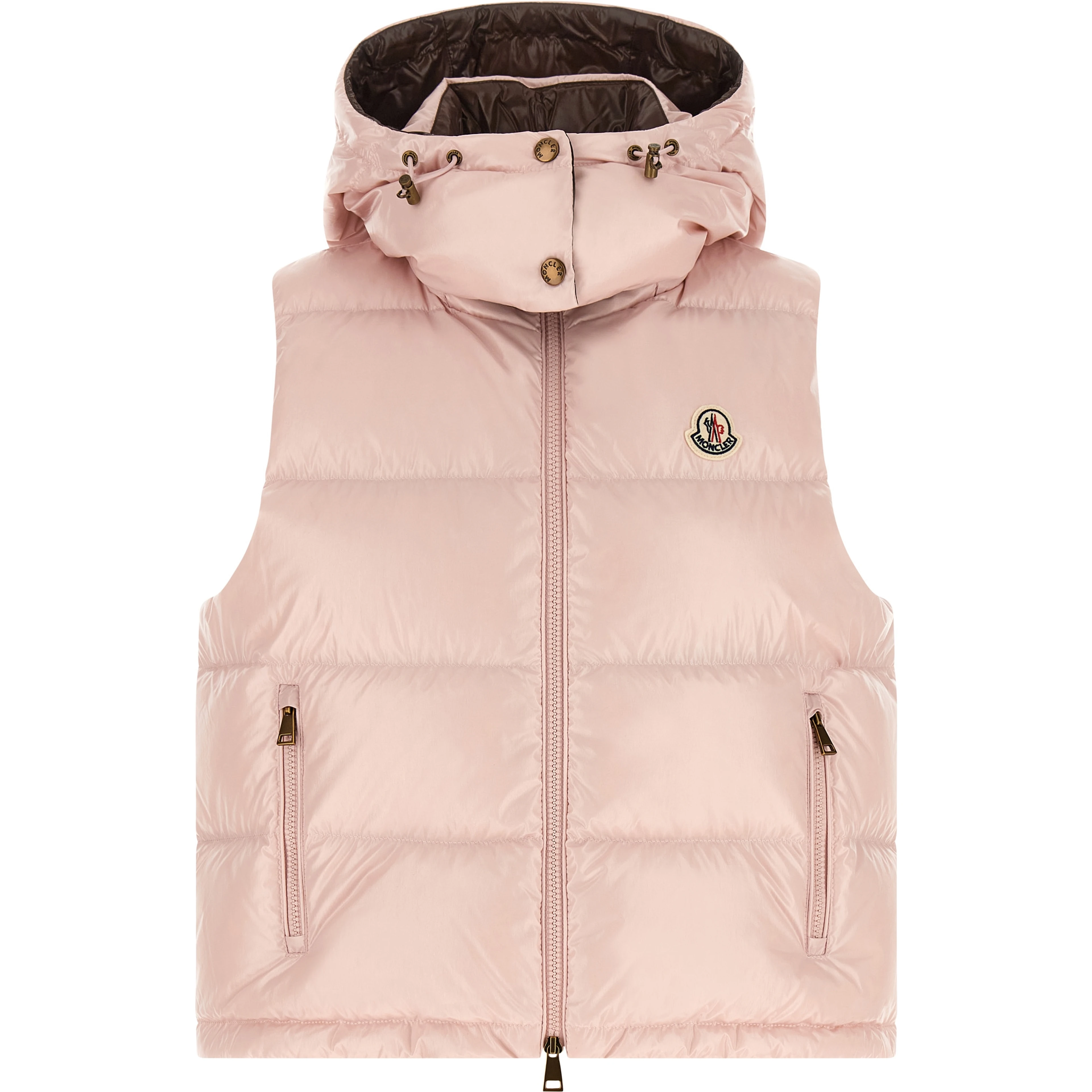 Multicolor Polyamide Sleeveless Jacket